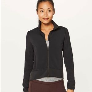 Lululemon Black Cardio Squad Jacket size 6